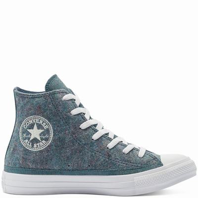 Converse Renew Chuck Taylor All Star - Naisten Matalavartiset Tennarit - Sininen/Vihreä